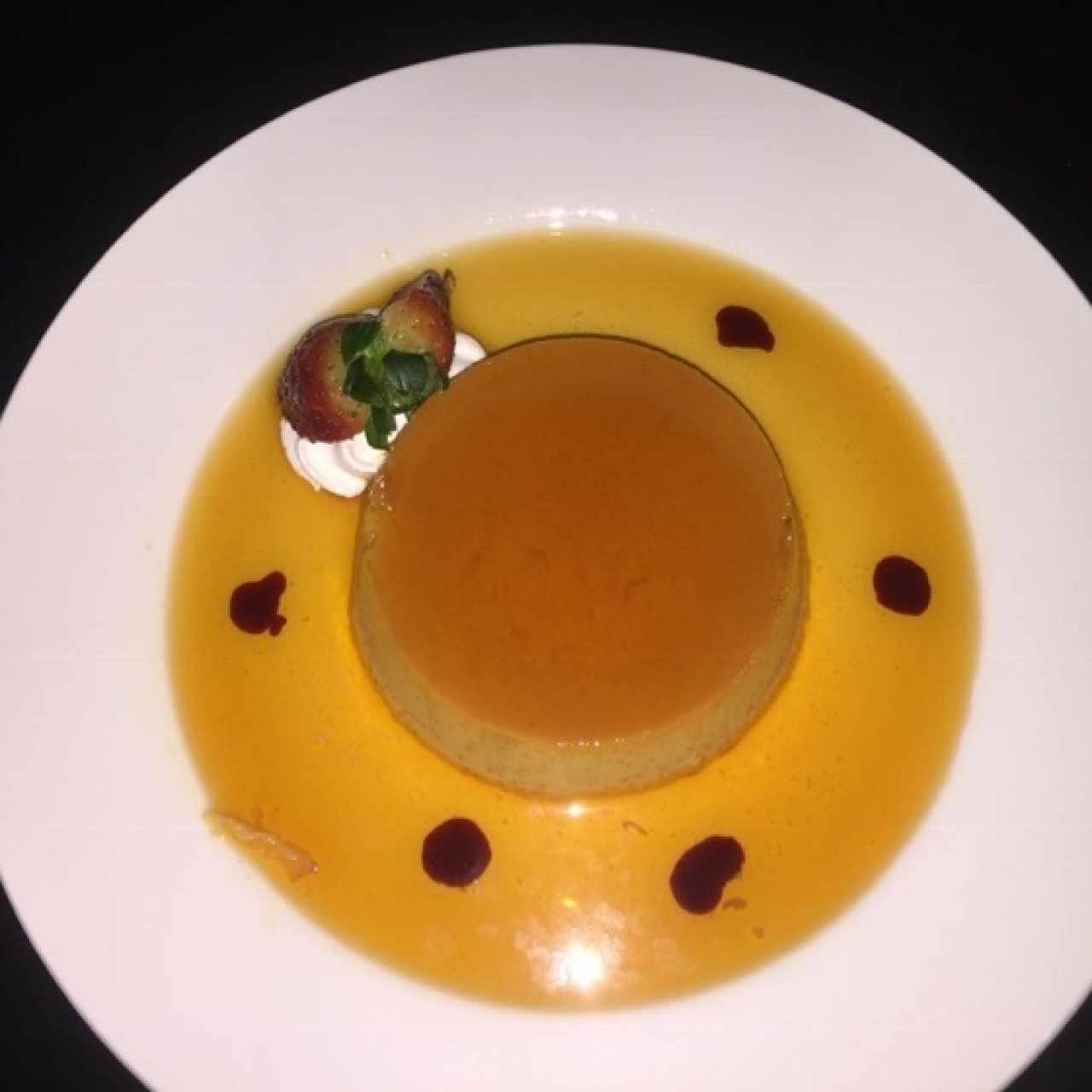 flan de caramelo