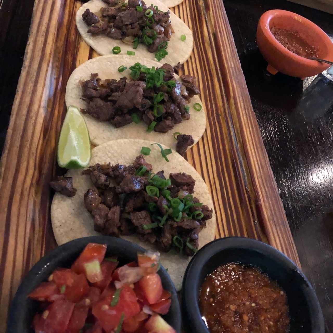 Tacos de arrachera