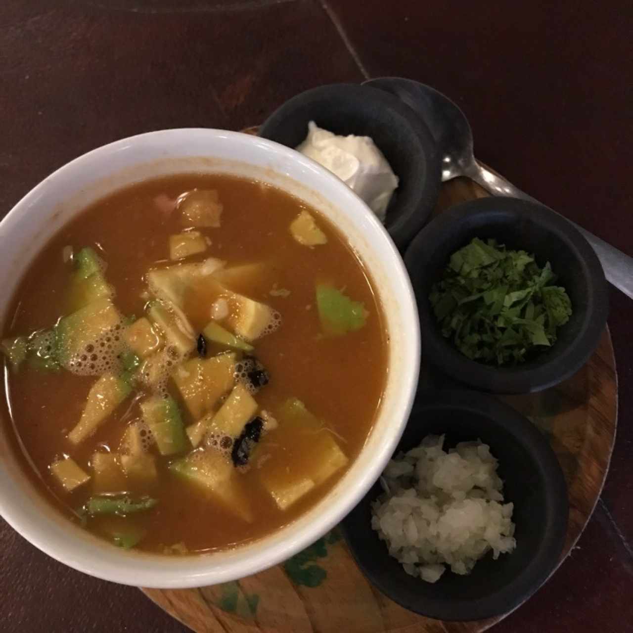 sopa azteca