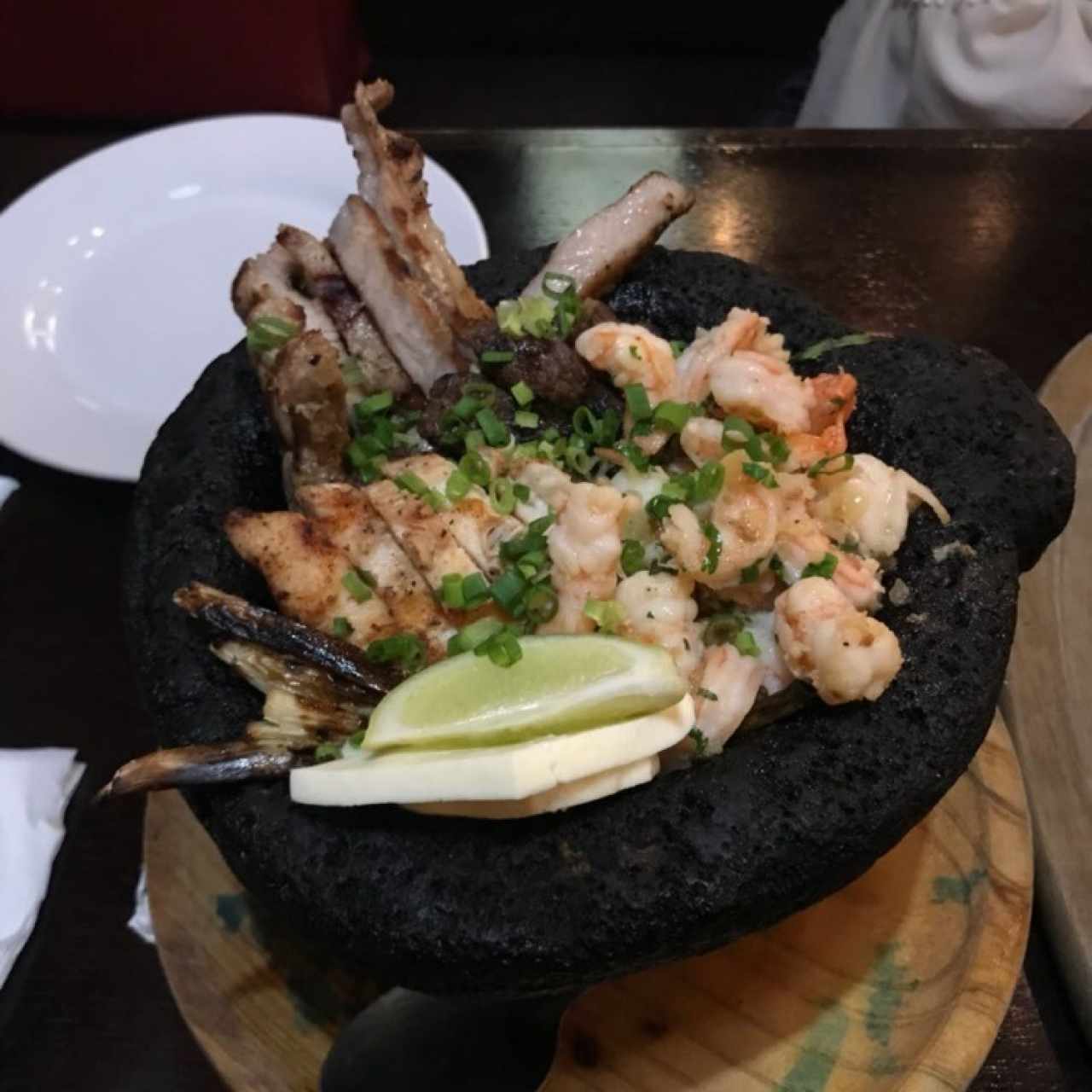 Asado al molcajete