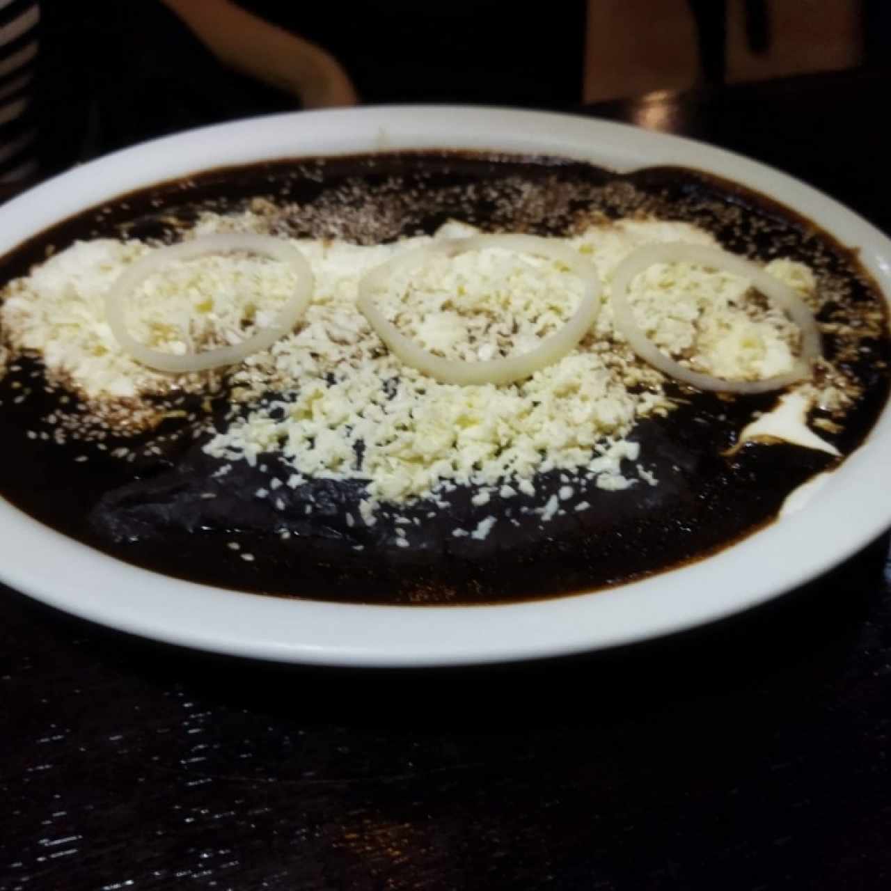 Pollo en Mole de Oaxaca