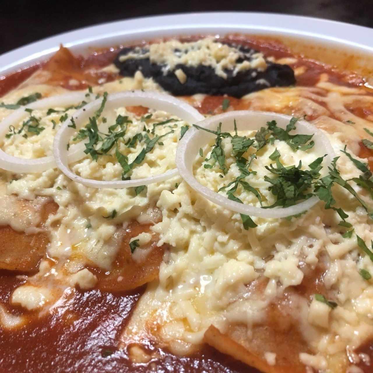 enchiladas de pollo