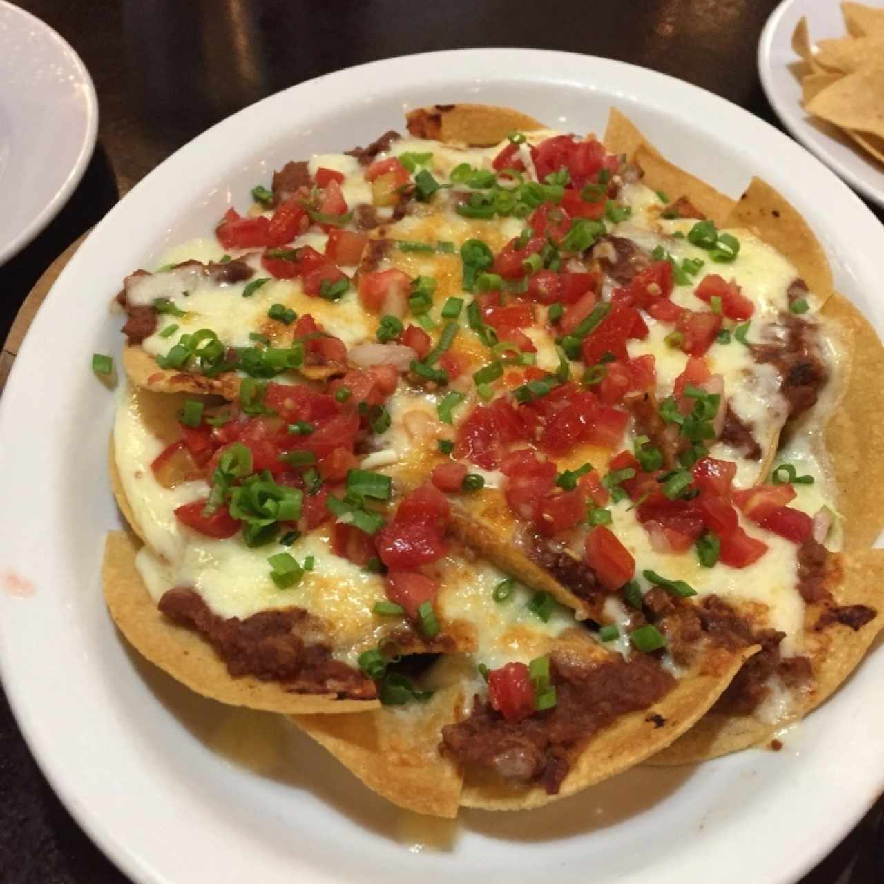 Nachos 3 quesos