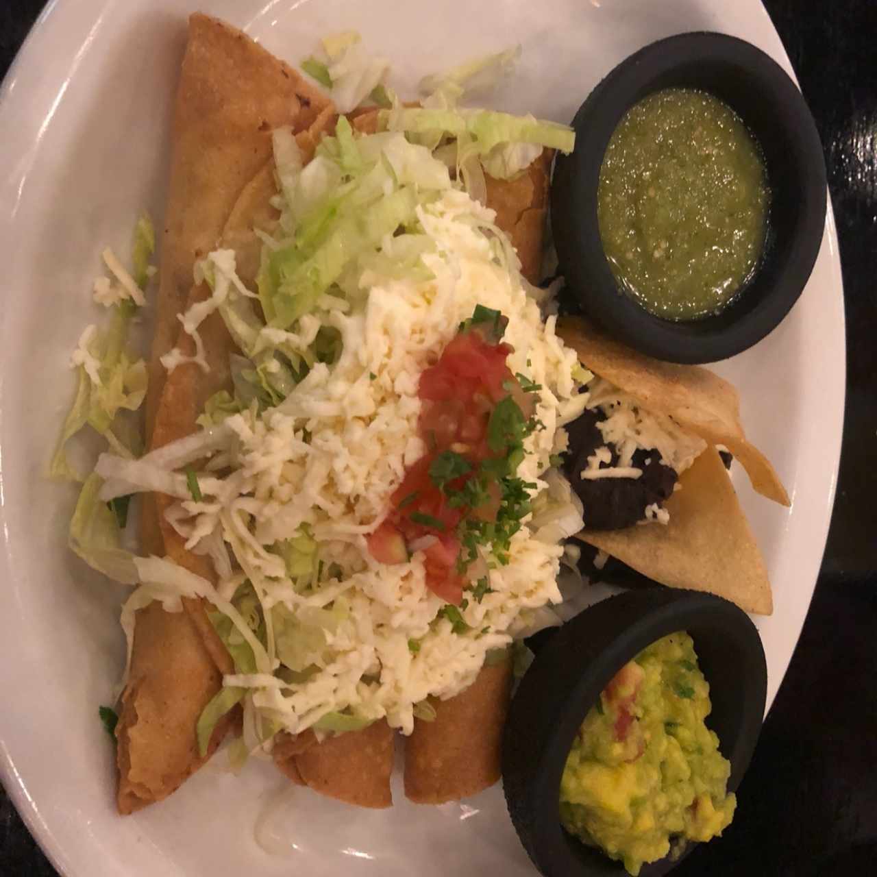 flautas de pollo