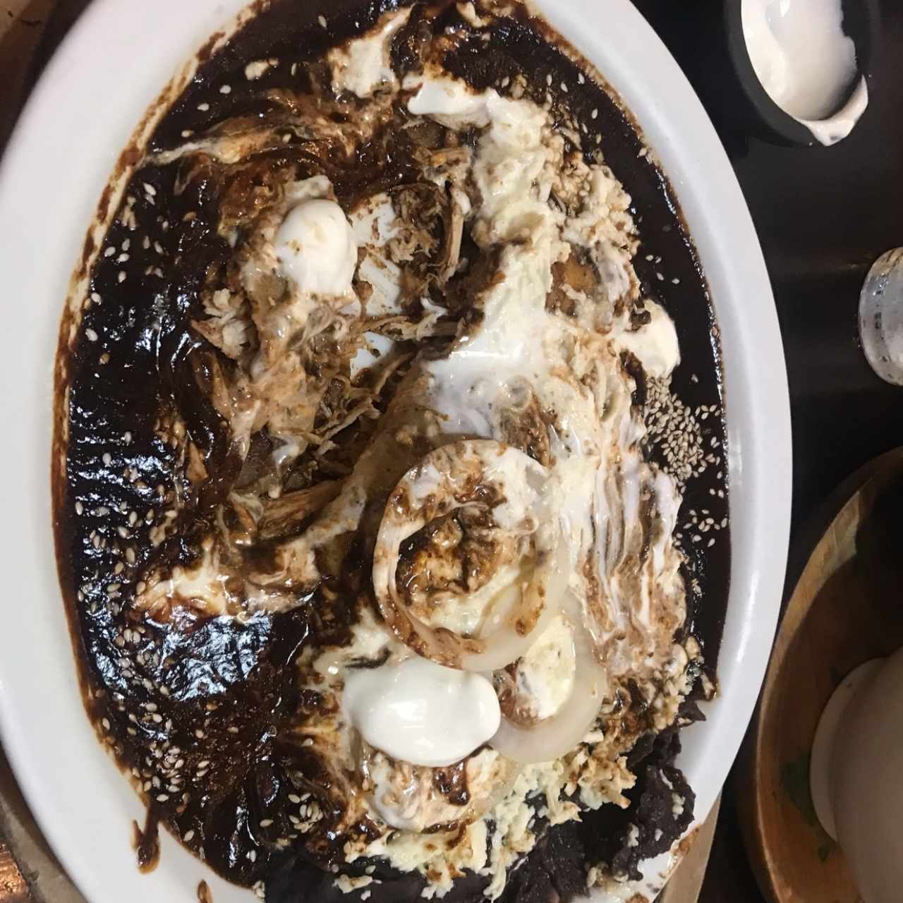 enchiladas de mole