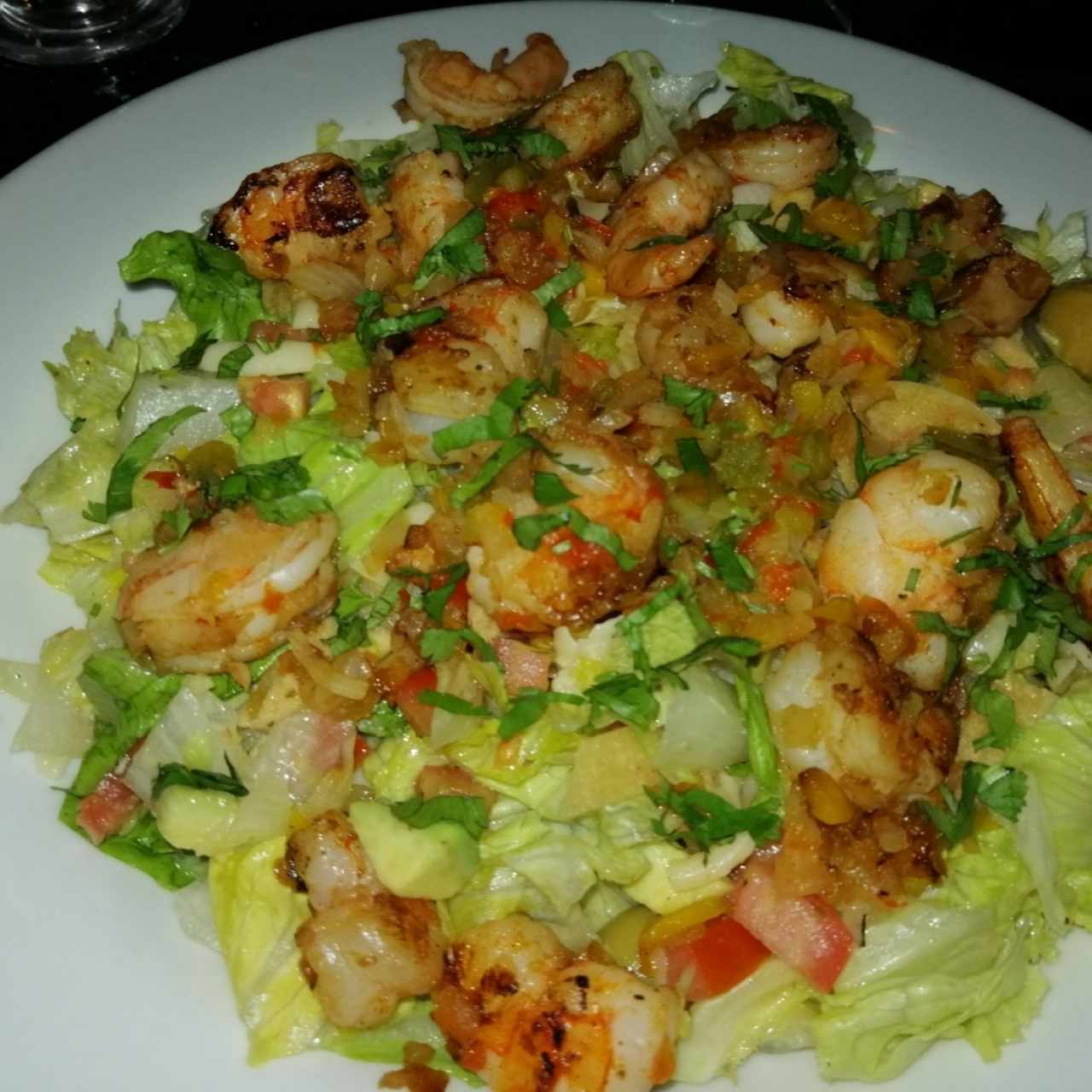 Ensalada de Camarones