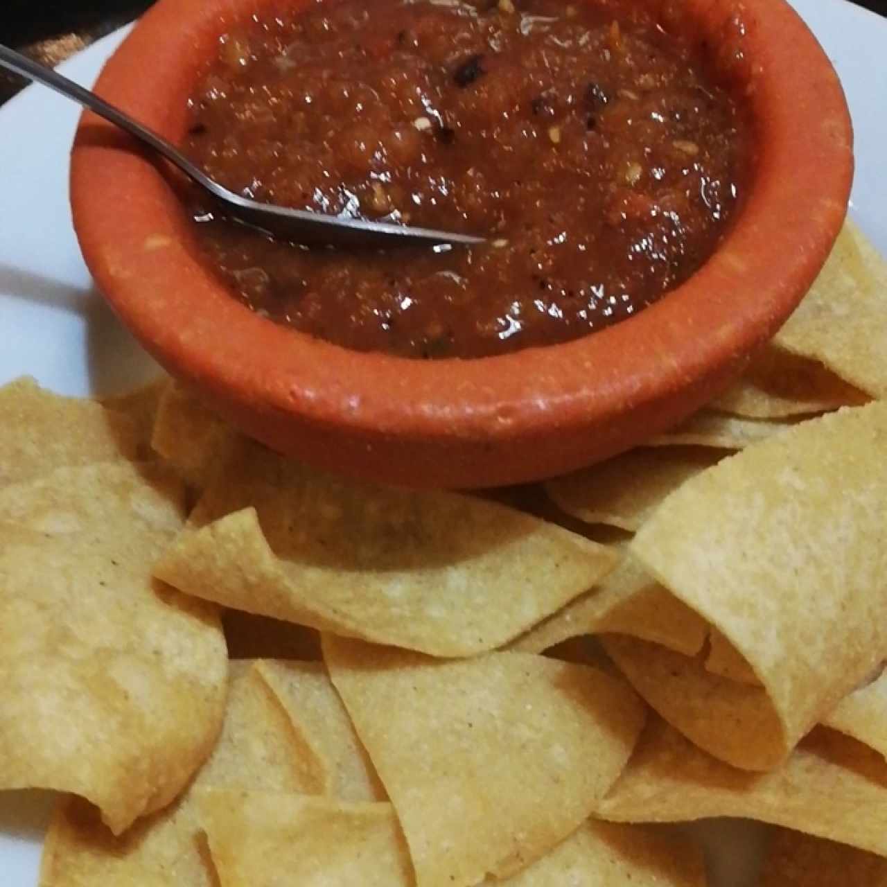 nachos de cortesía 👌 