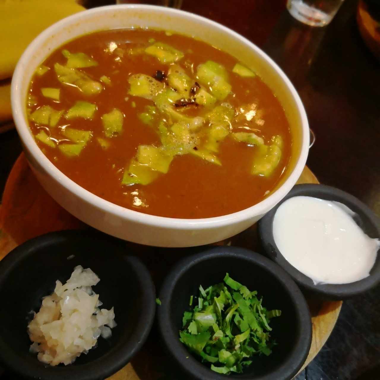 sopa azteca grande