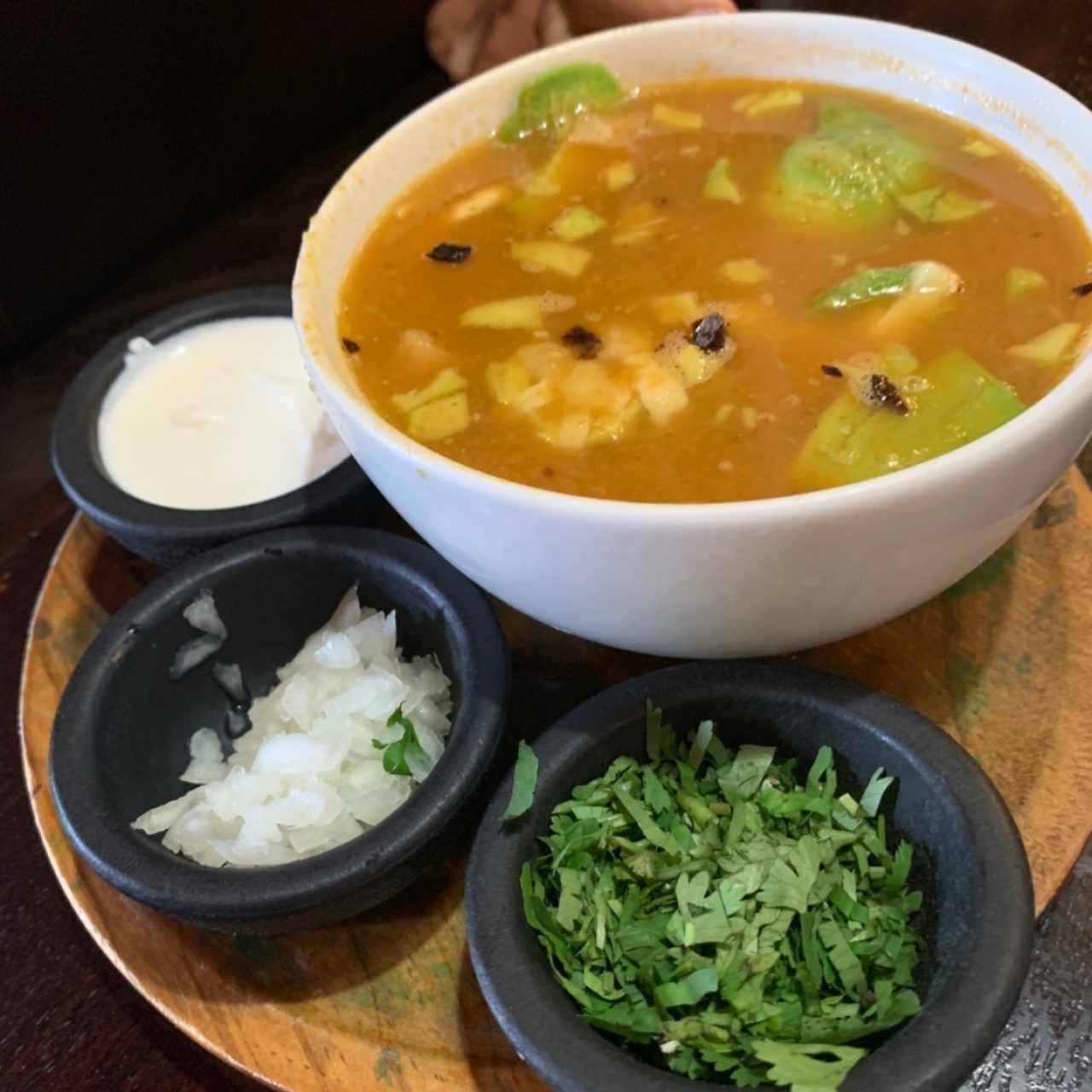 sopa azteca