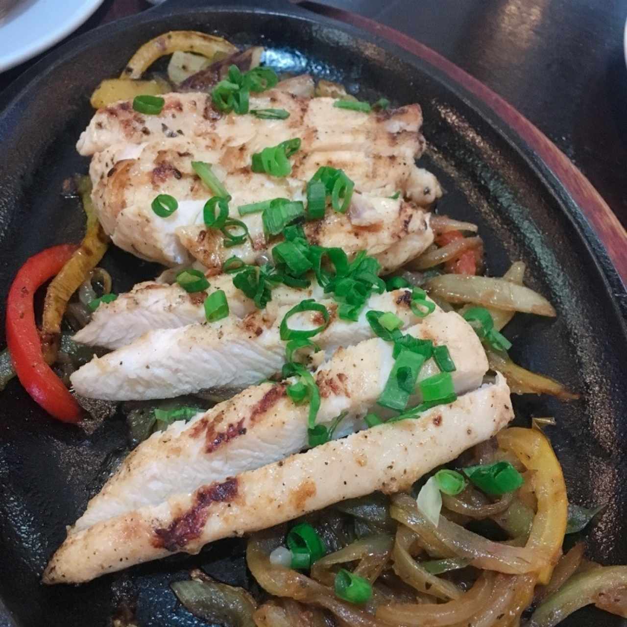 Fajitas de pollo