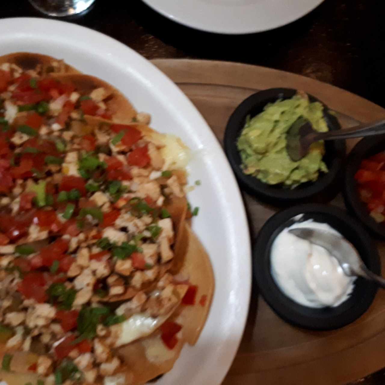 nachos 3 quesos