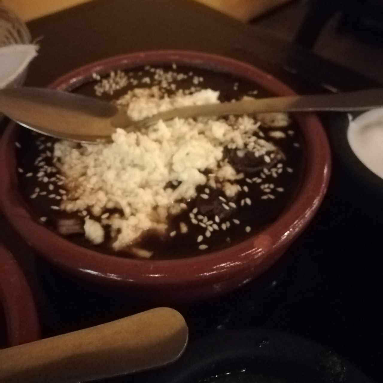 pollo al. mole