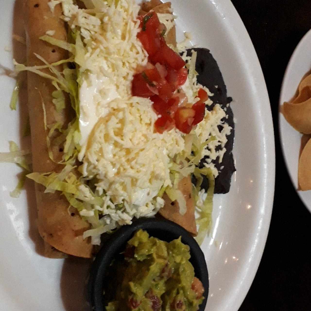 flautas de pollo