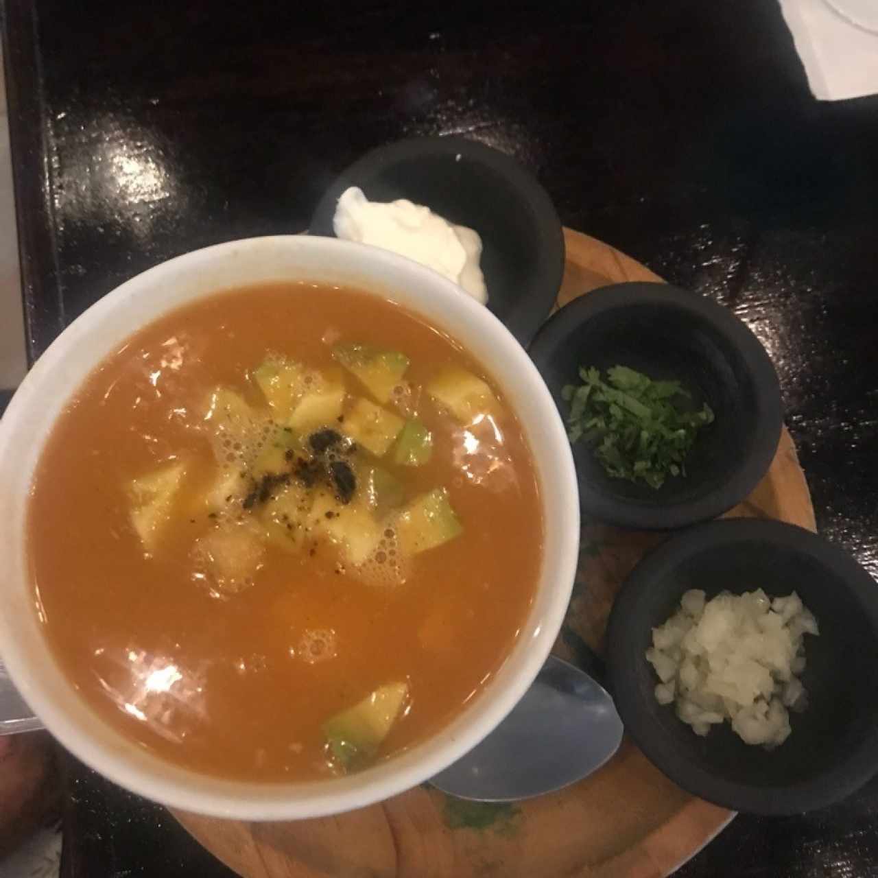 sopa de tortilla