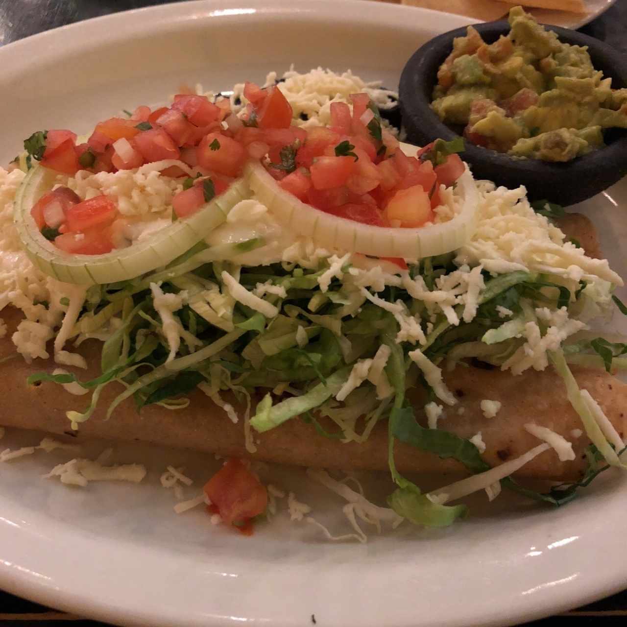 Flautas de pollo