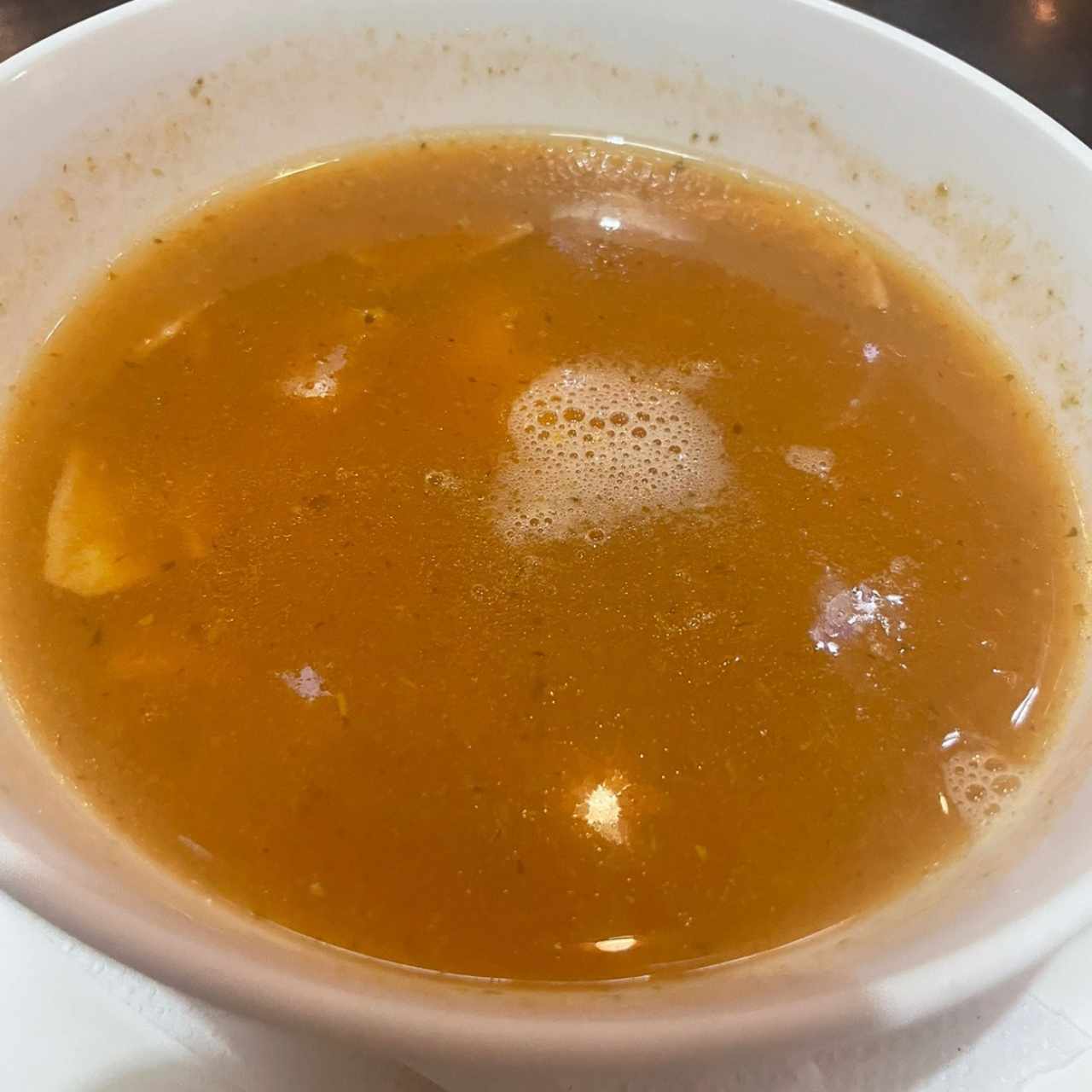 Sopa de tortilla