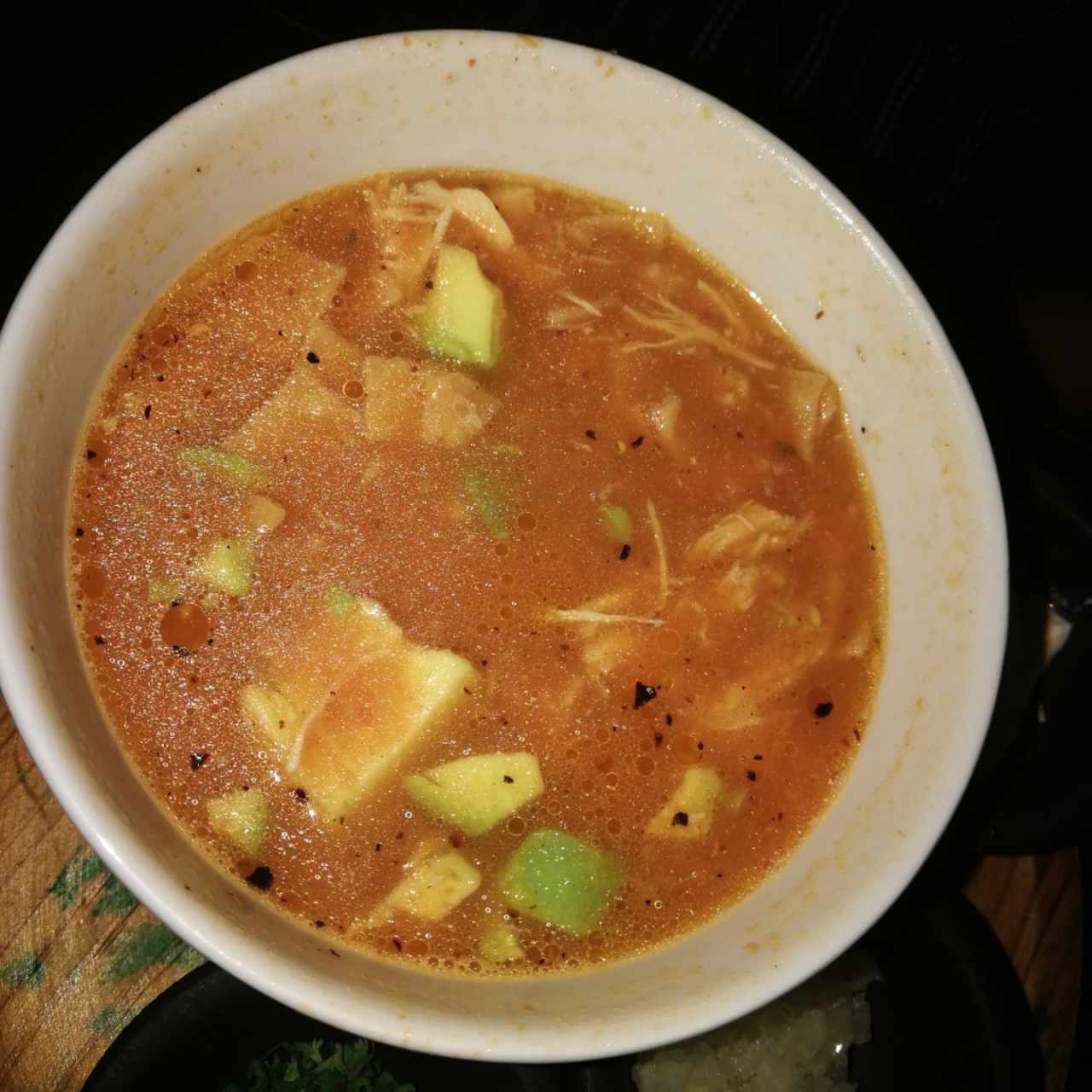 sopa azteca