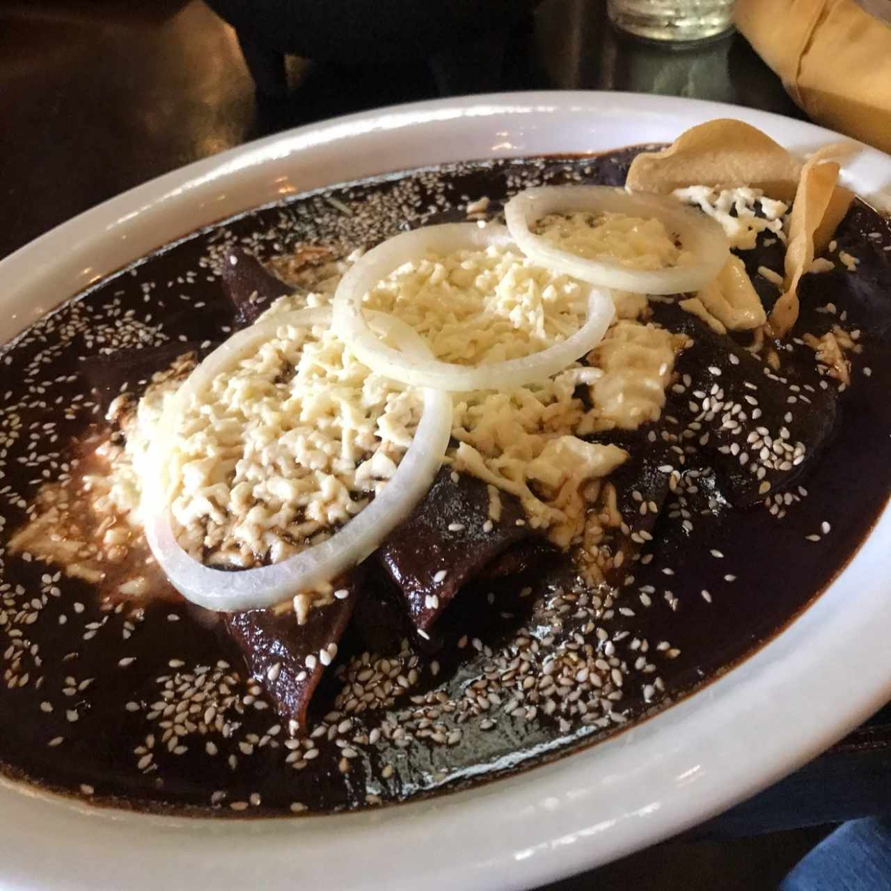 Enchiladas de Mole