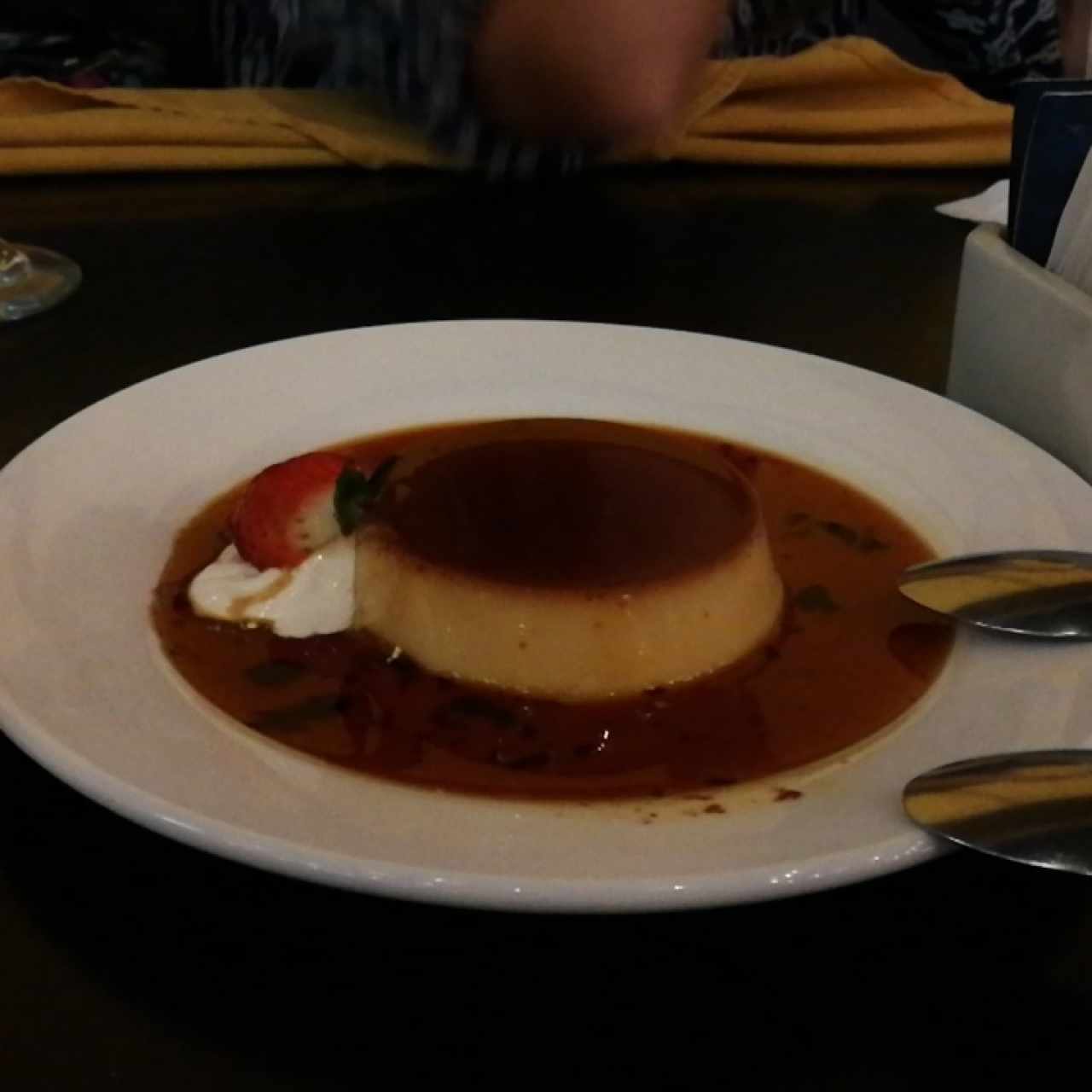 flan de caramelo 