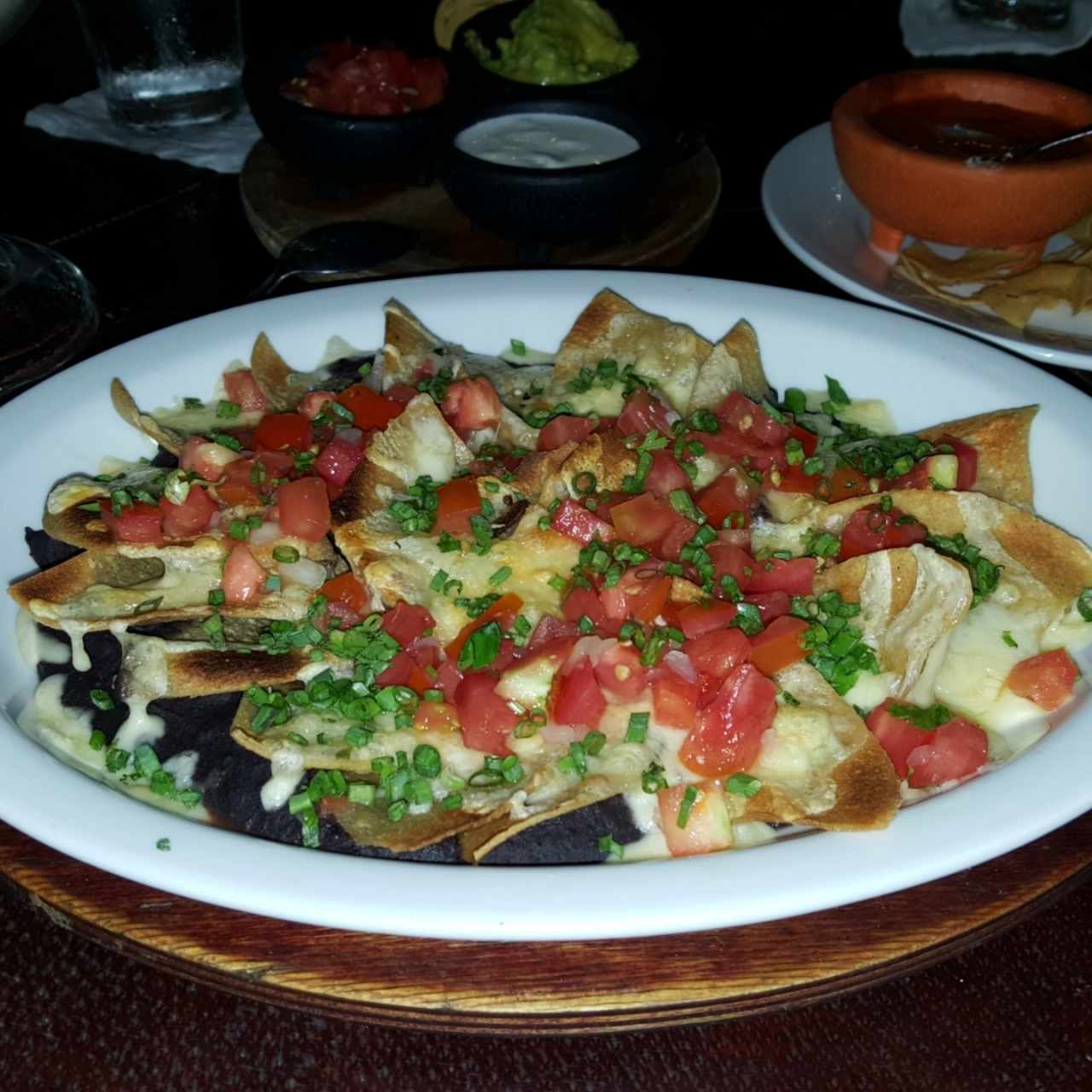 Nachos 3 quesos 