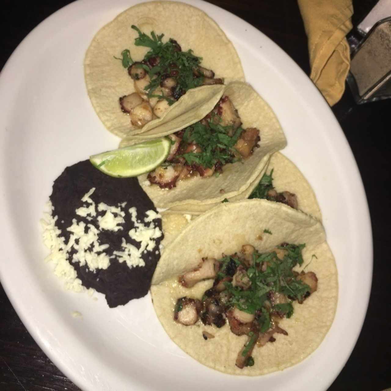 tacos pulpo