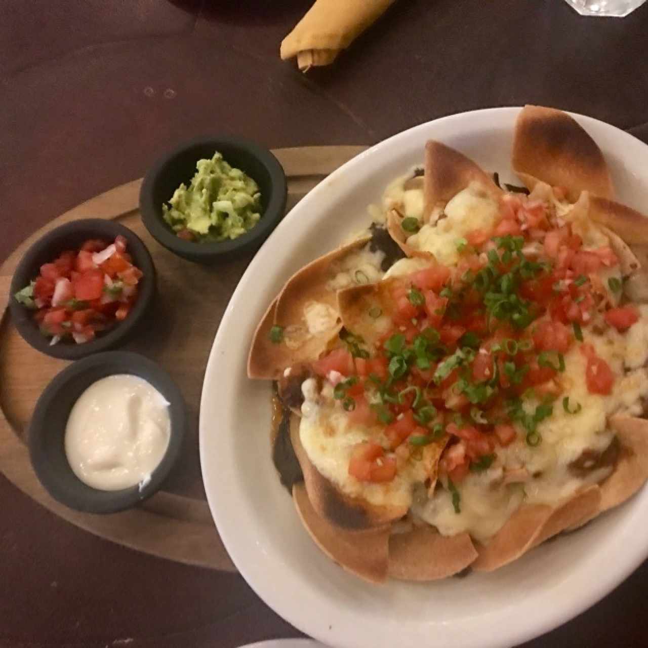 Nachos con carne