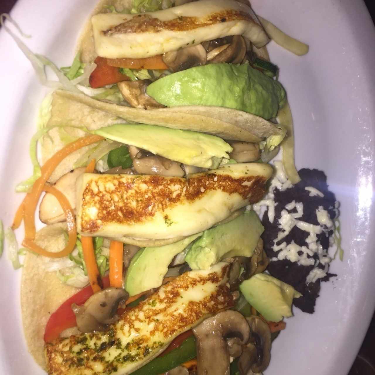 tacos vegetarianos