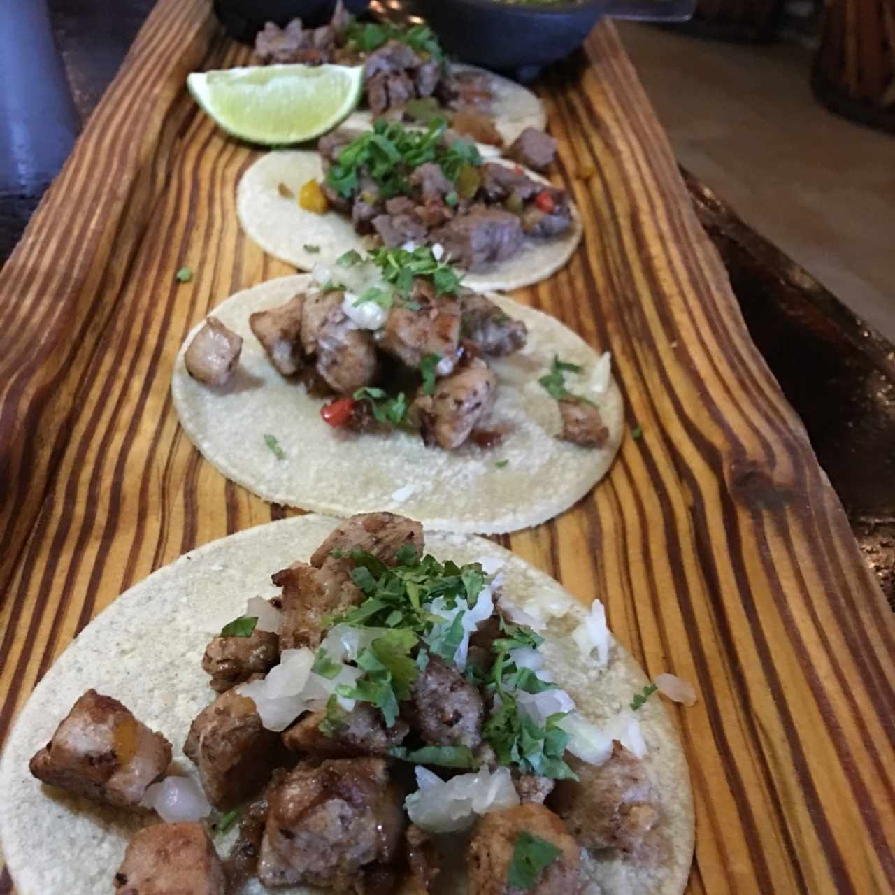 tacos de carnes 