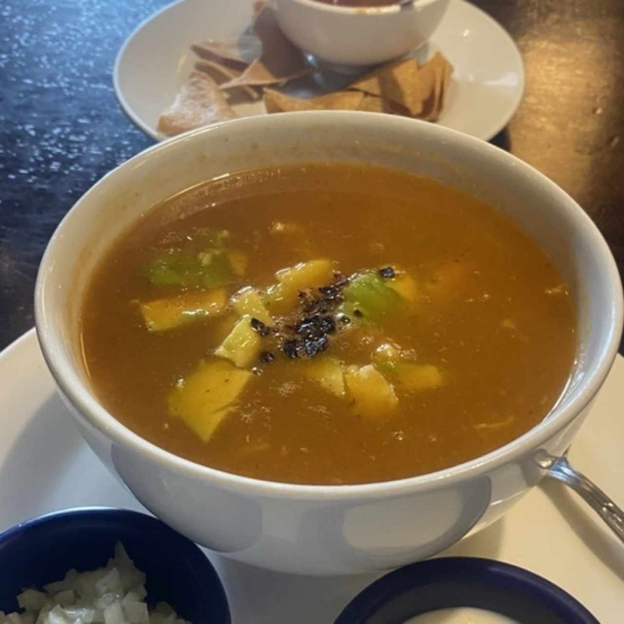Sopa de tortilla 