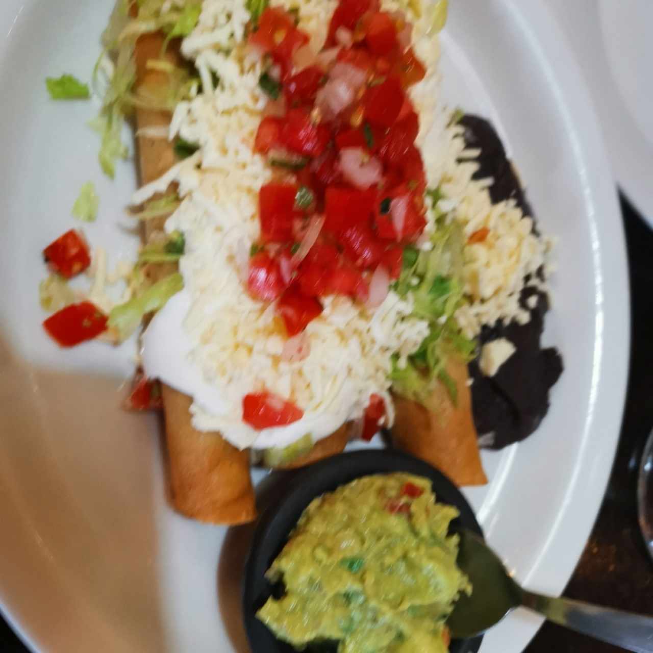 flautas de pollo