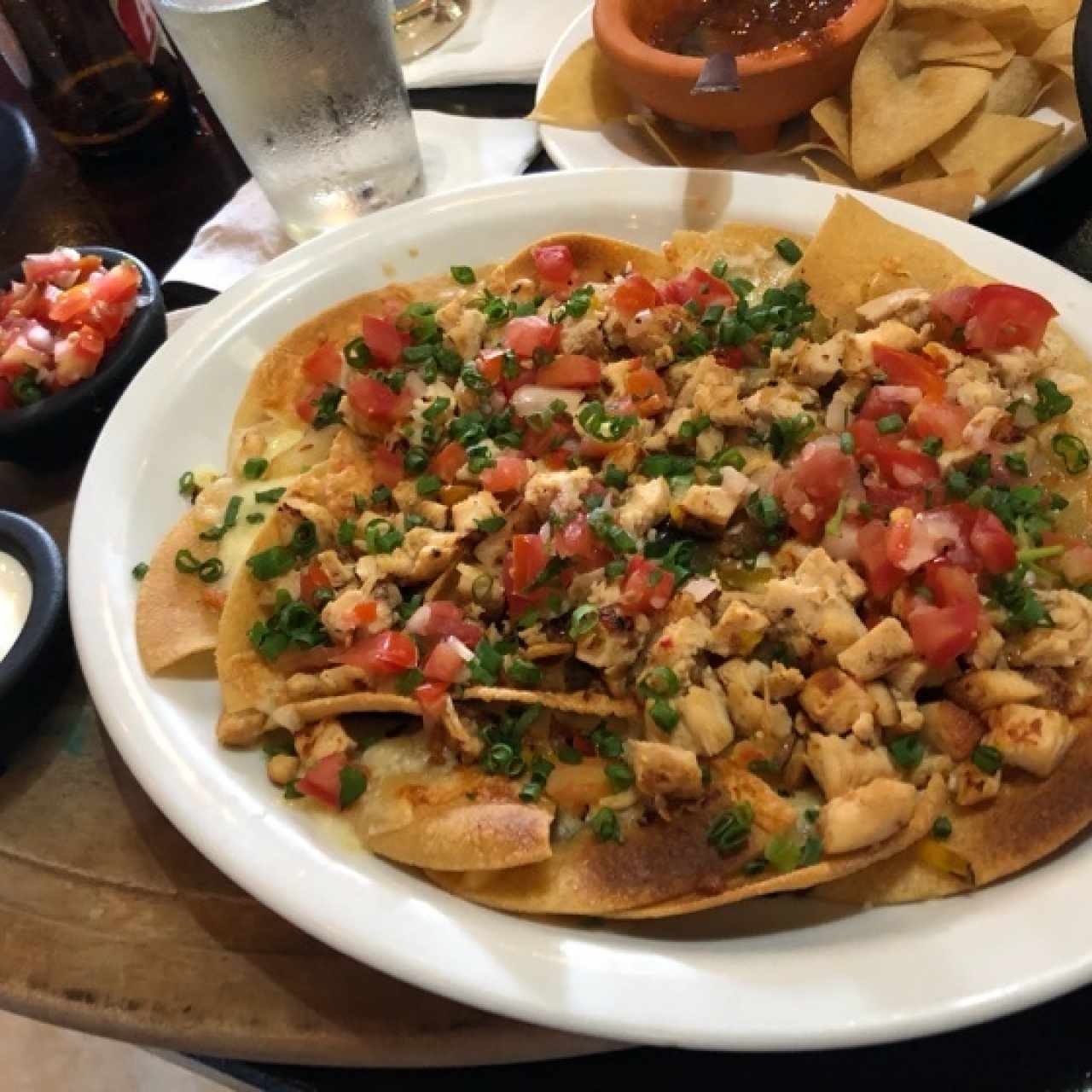 nachos de Pollo