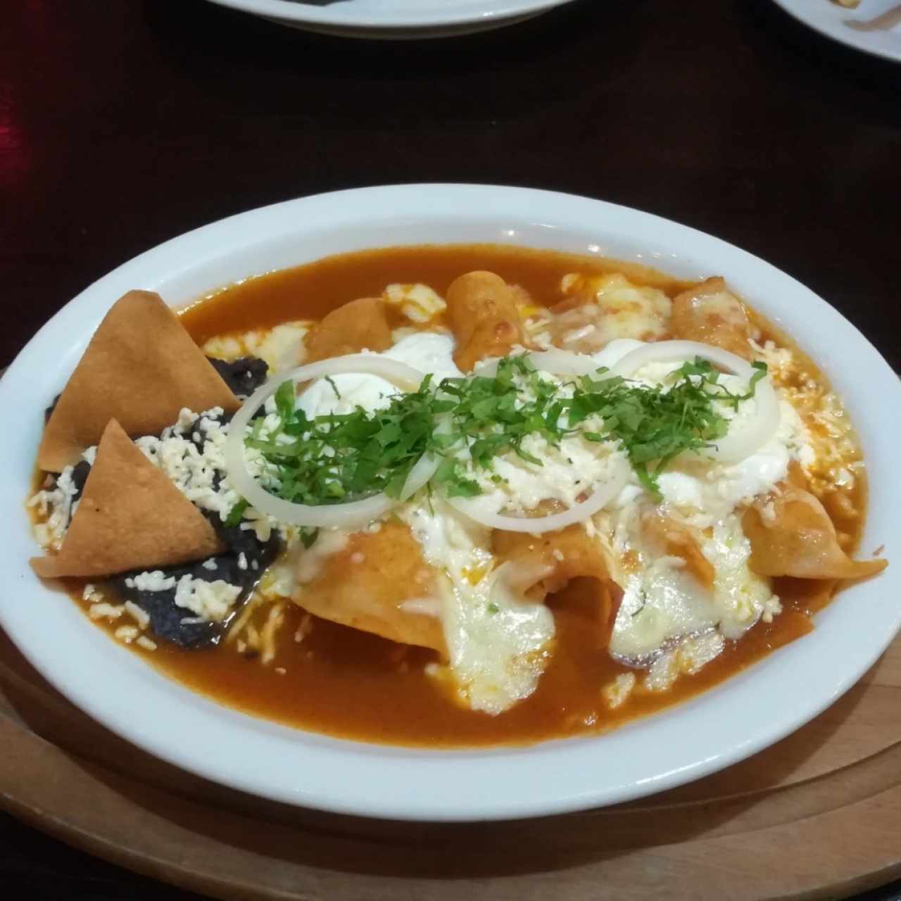 enchilada de pollo