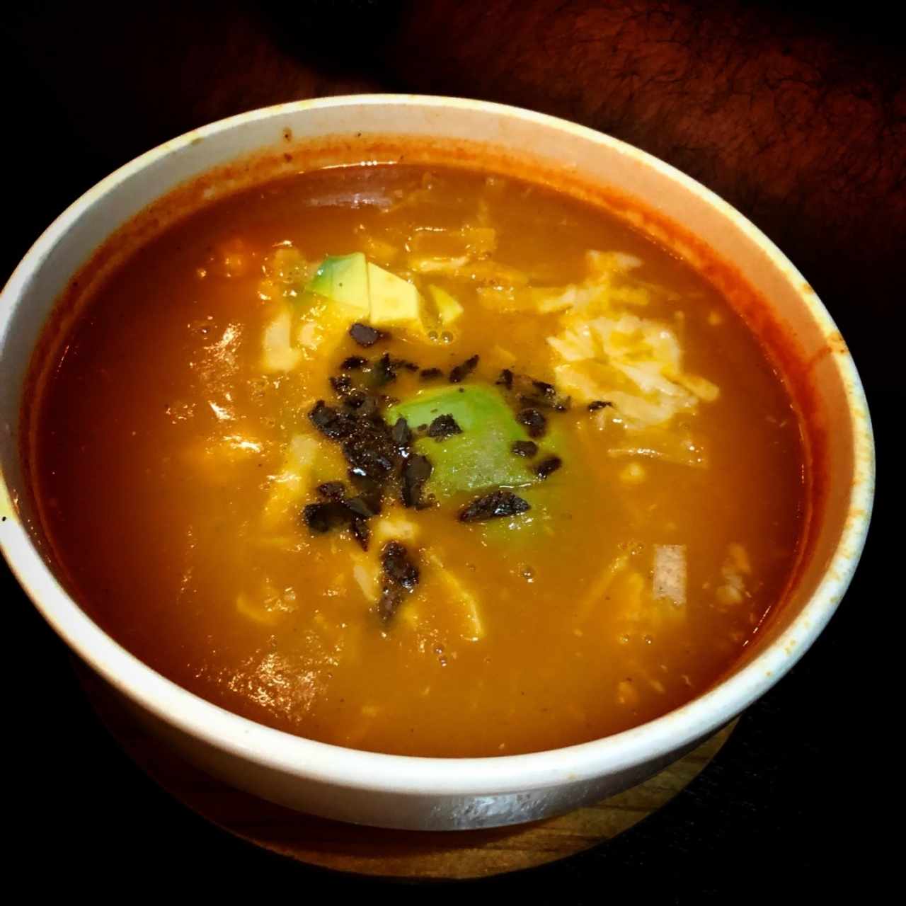 sopa de tortilla