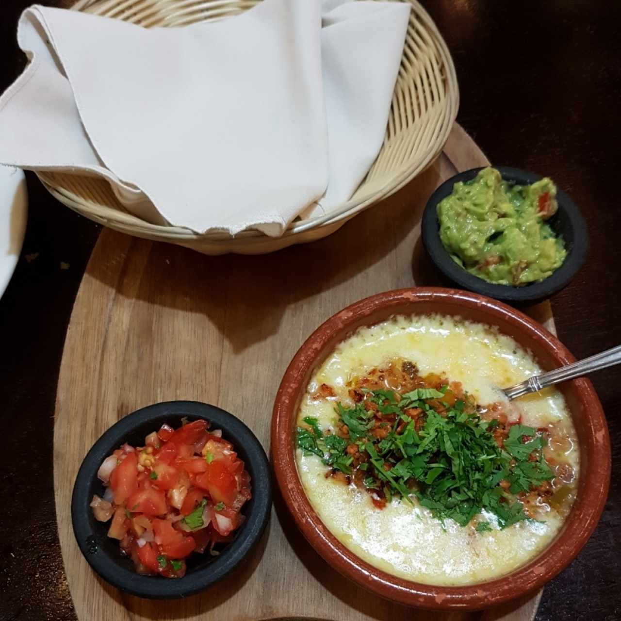 Queso fundido