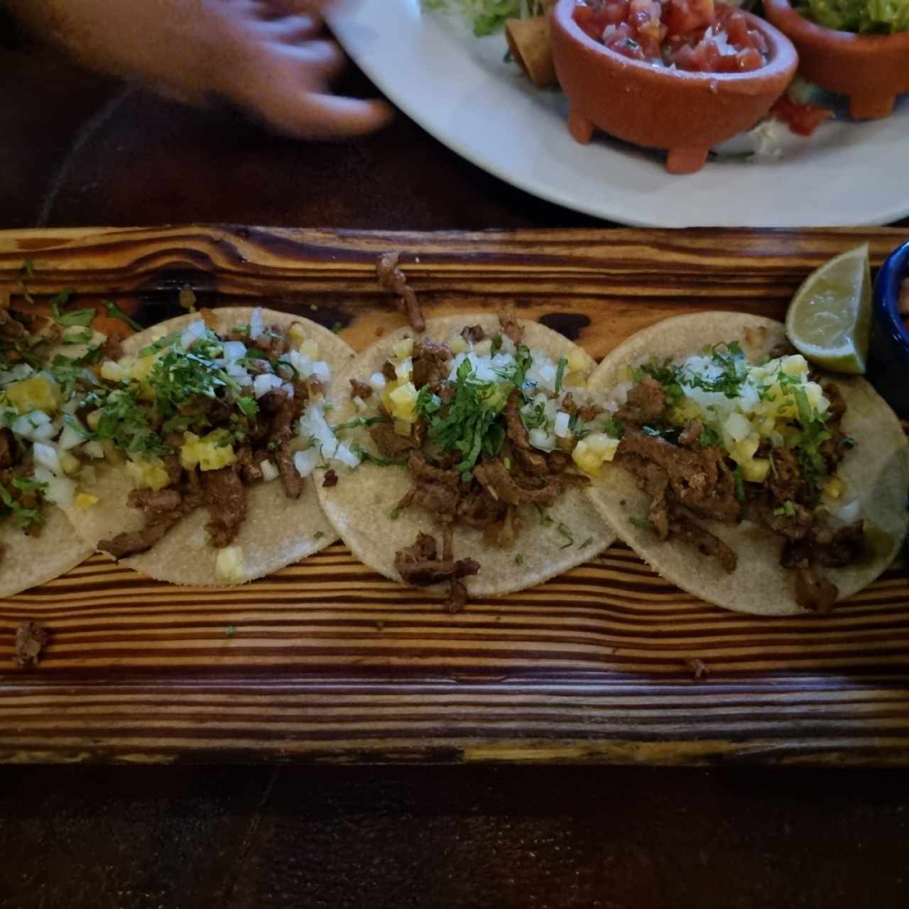 tacos al pastor.