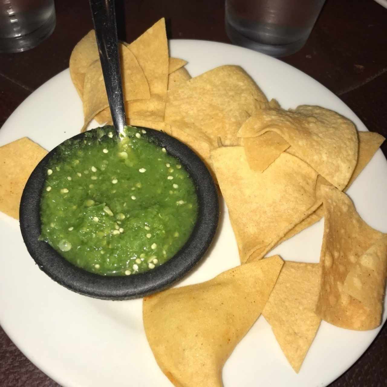 Salsa verde picante 