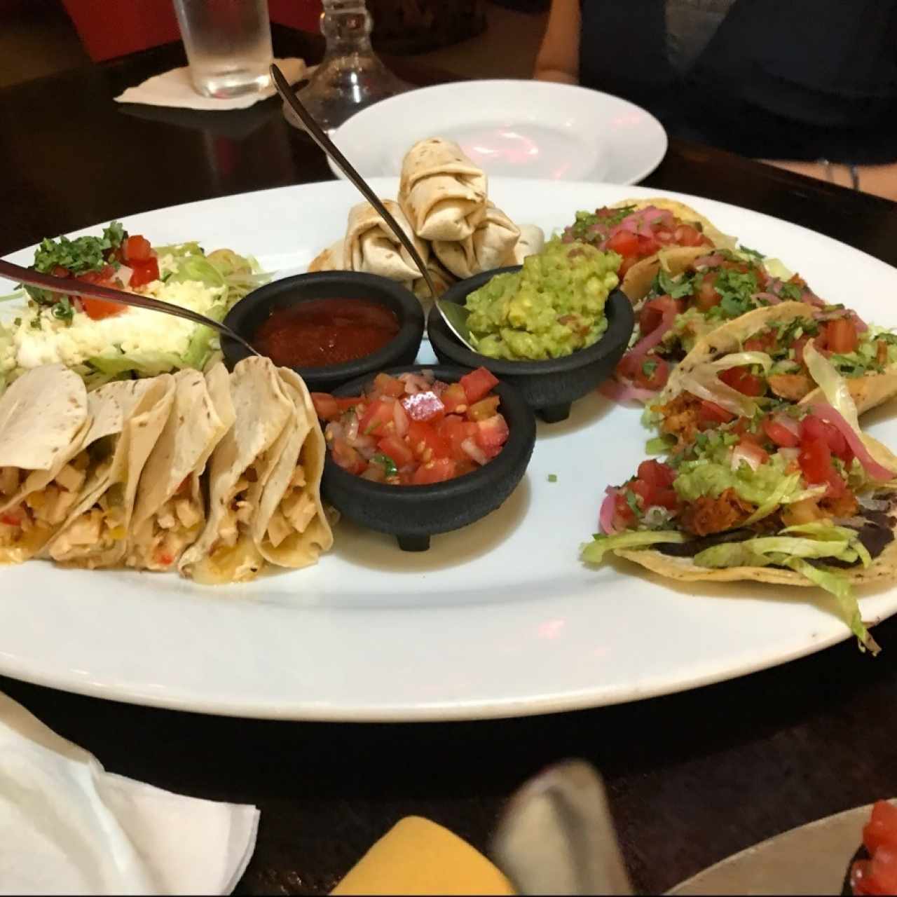 nachos con chile