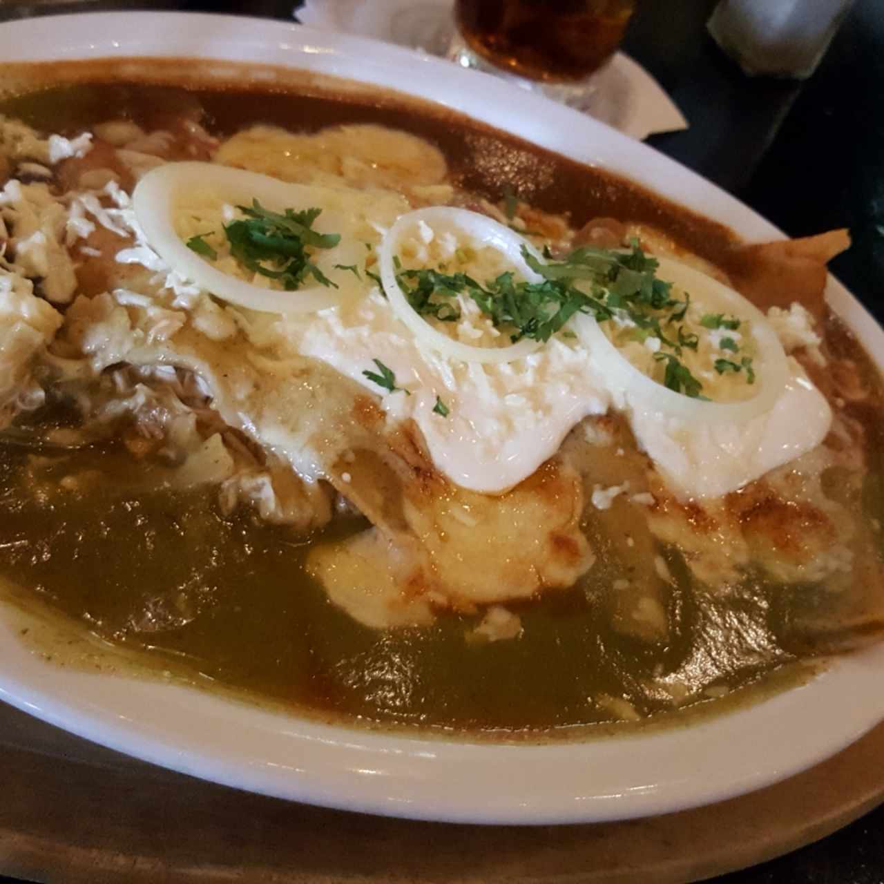 Enchiladas de Pollo