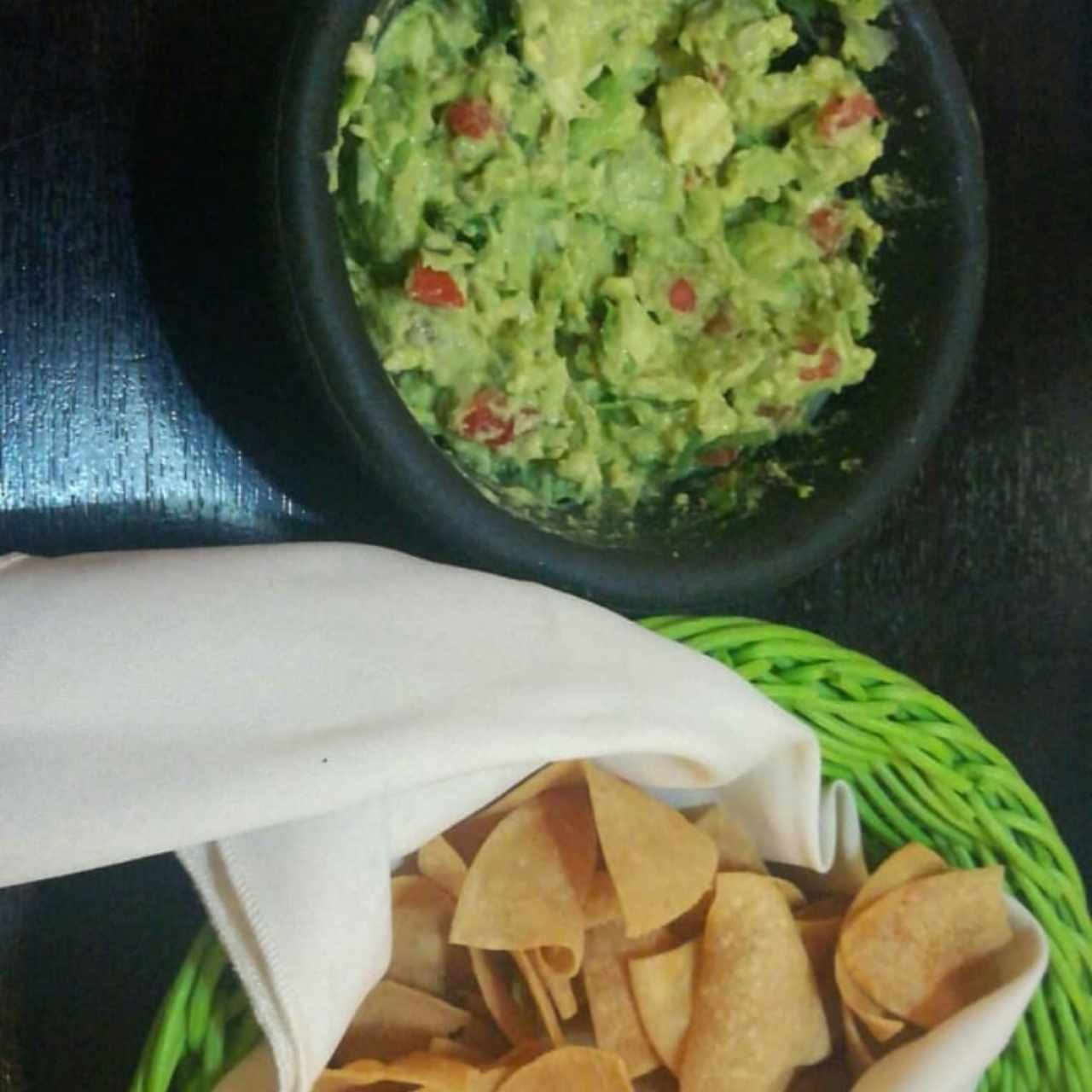 Guacamole con Nachos