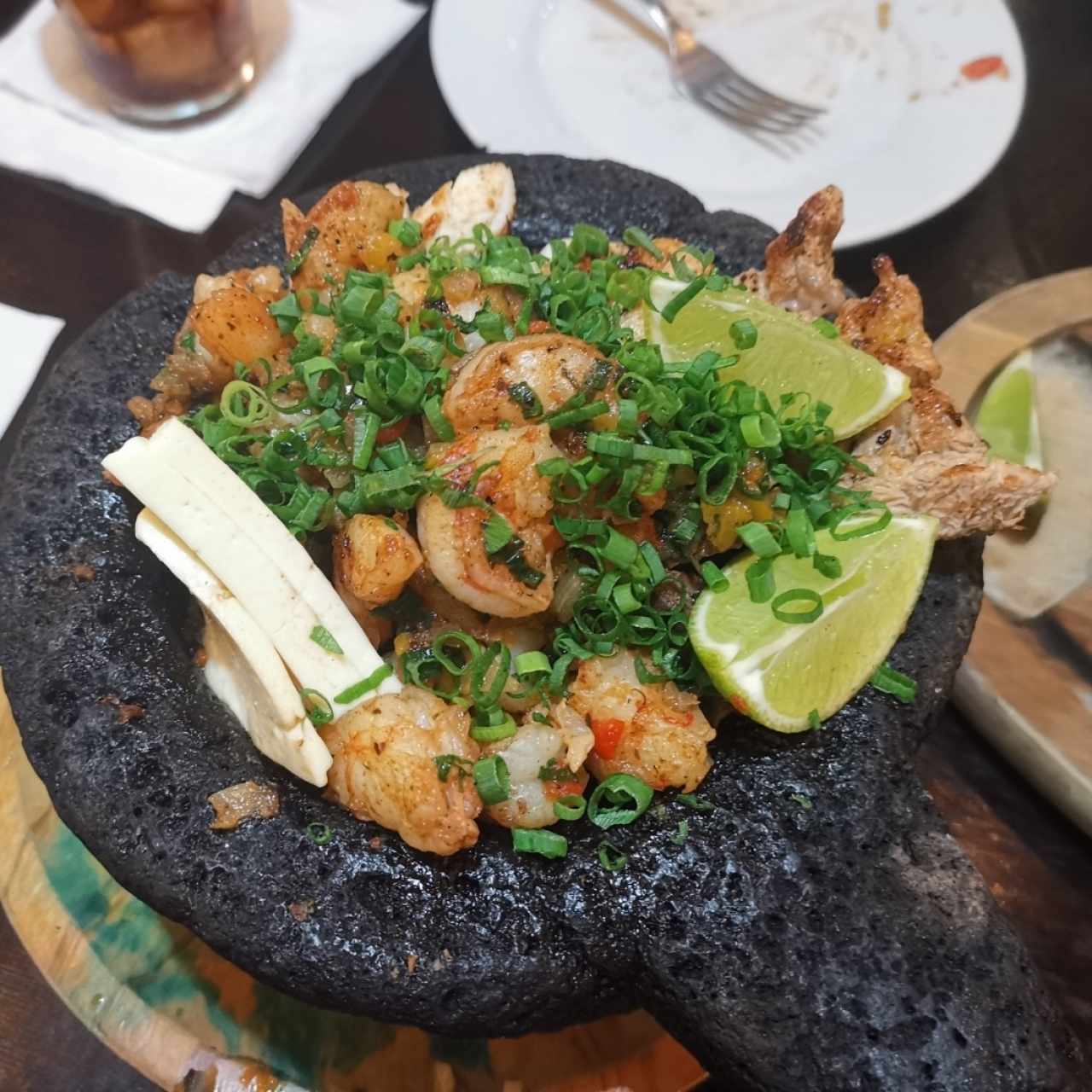 Asado al molcajete