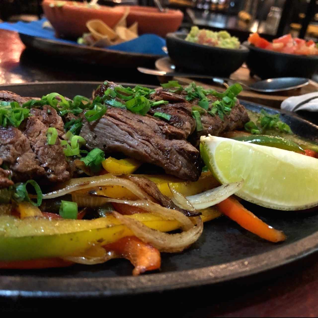 fajitas de carne