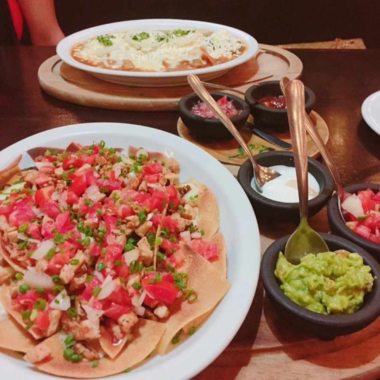 Nachos y enchiladas divorciadas