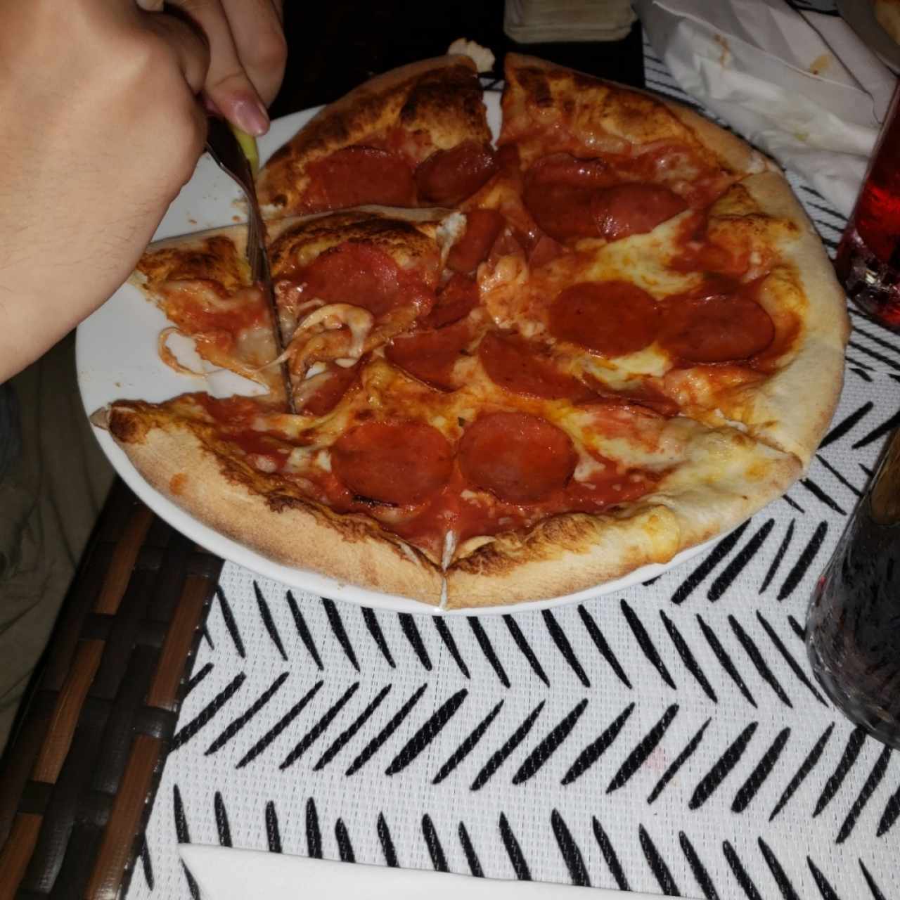 pizza de peperoni