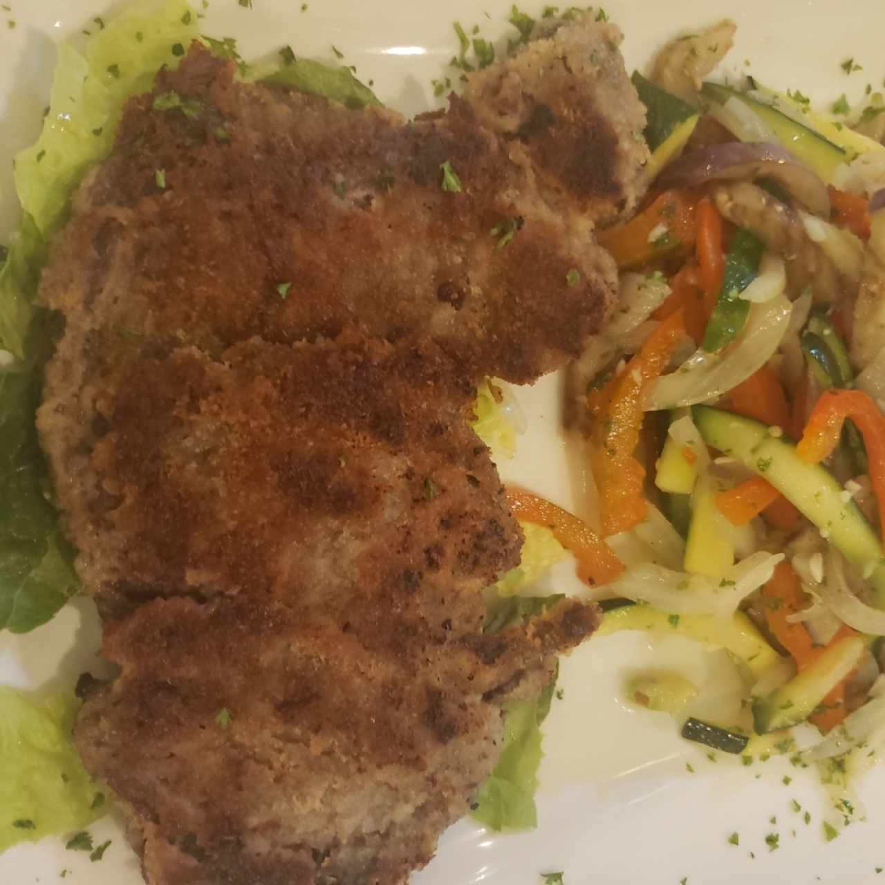 milanesa de carne