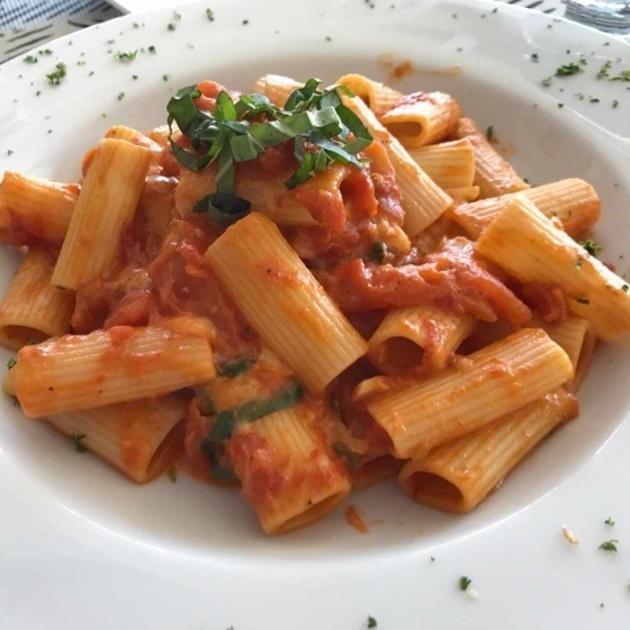 Rigatoni Capresa