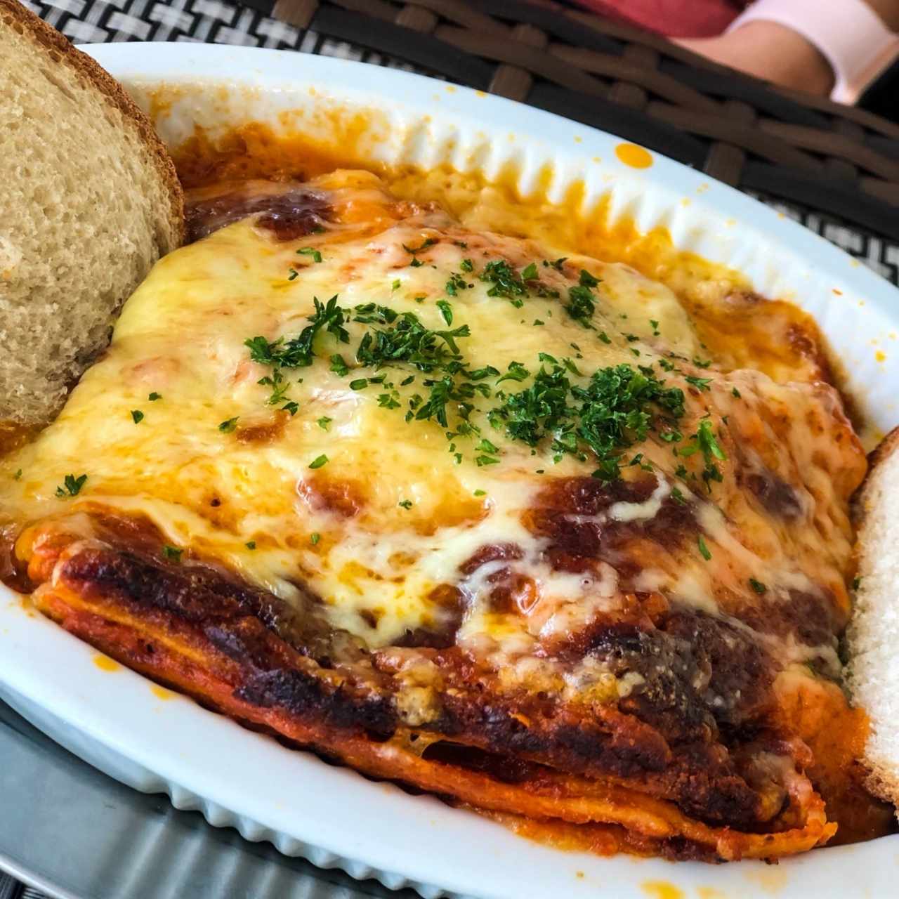 Lasagna de carne