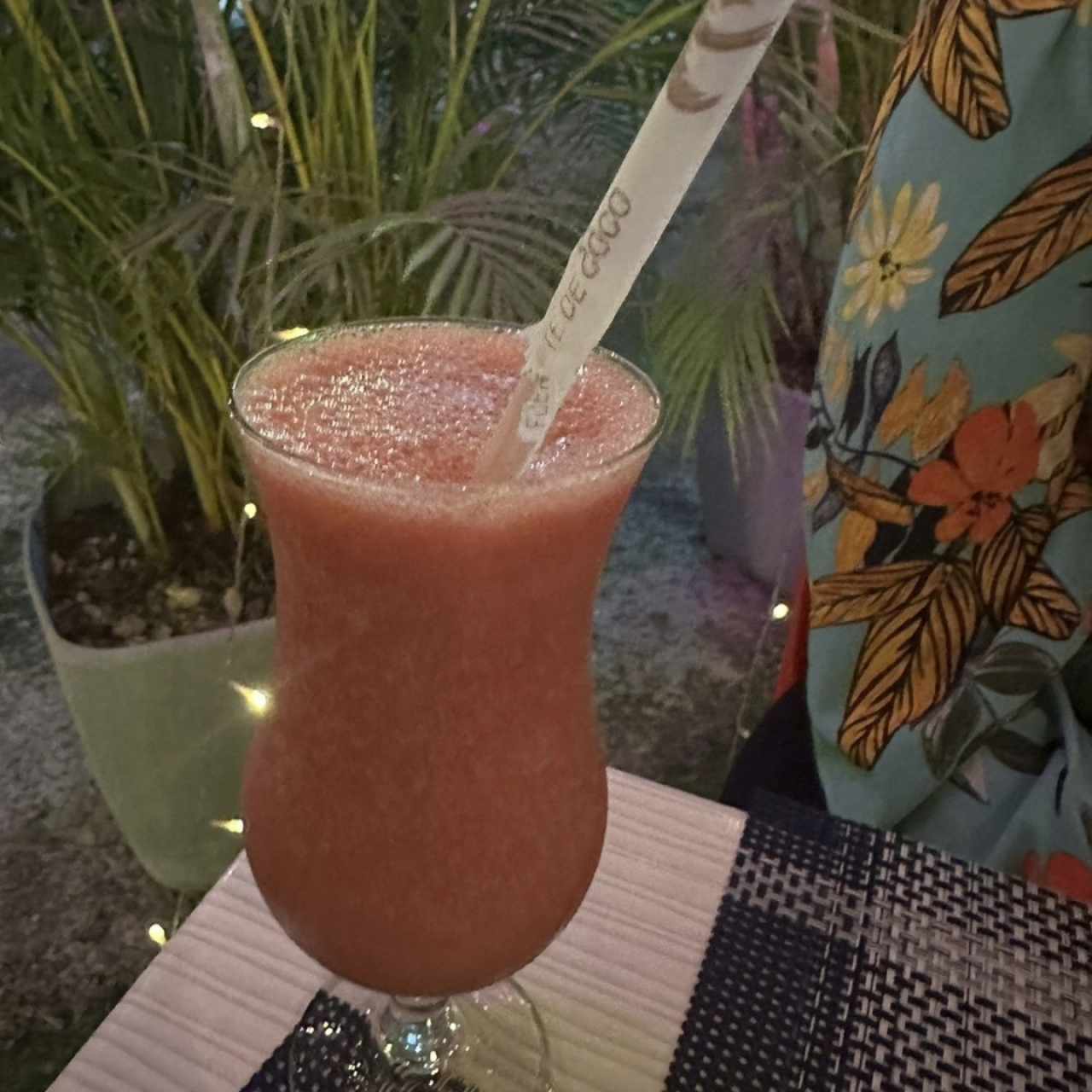 Jugo de fresa