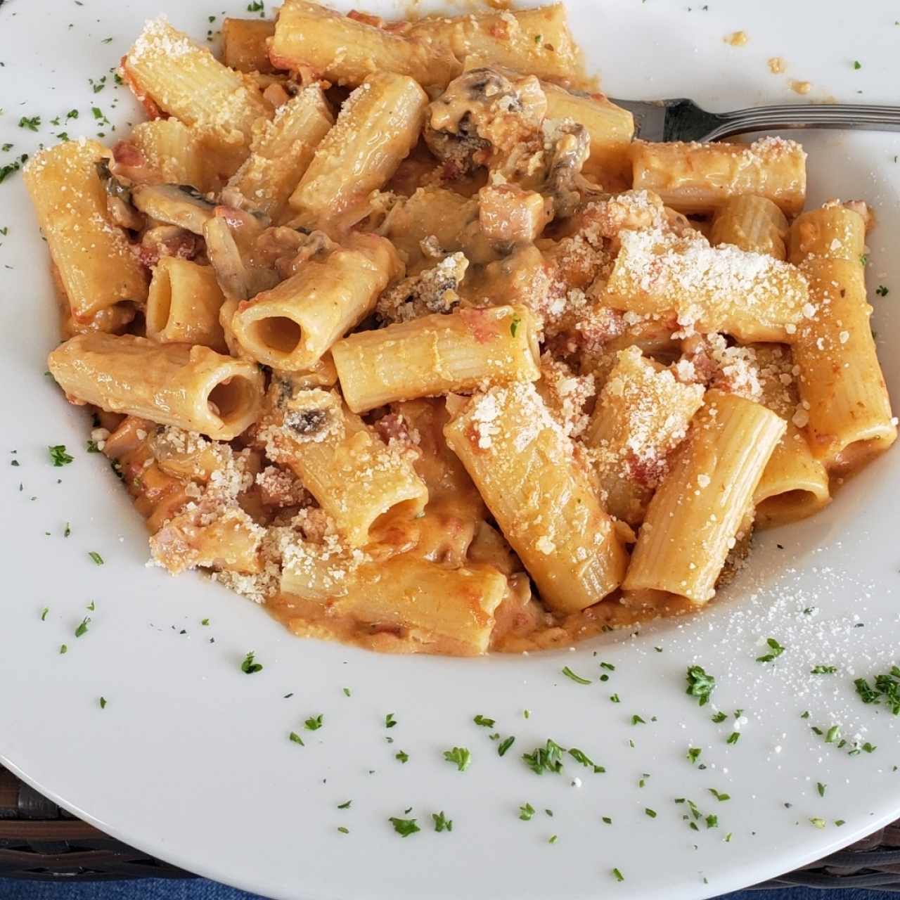 Rigatoni boscaiola