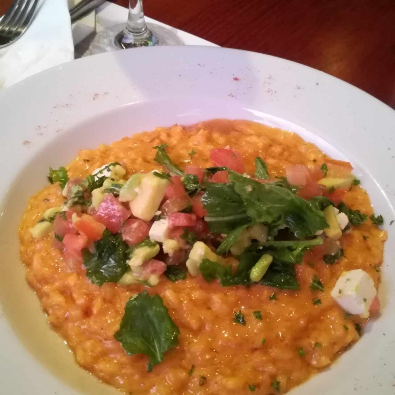 risotto de zapallo