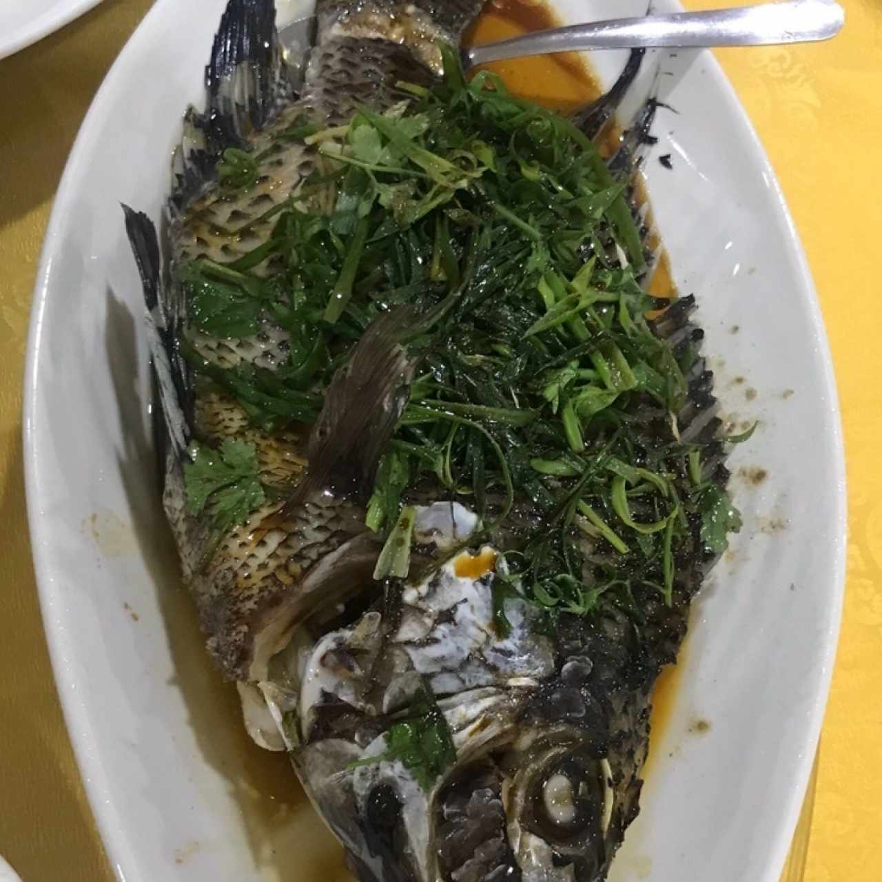 Pescado al vapor🙌🏼